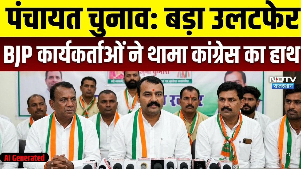 BJP vs Congress: चुनाव से पहले बांसवाड़ा में बड़ा उलटफेर, Congress हुई मजबूत,BJP को लगा झटका?