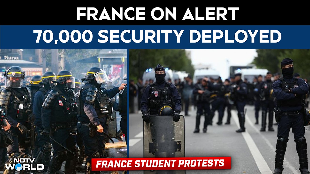 France Protests | France Deploys 70,000 Security Personnel As Fresh Protests Loom