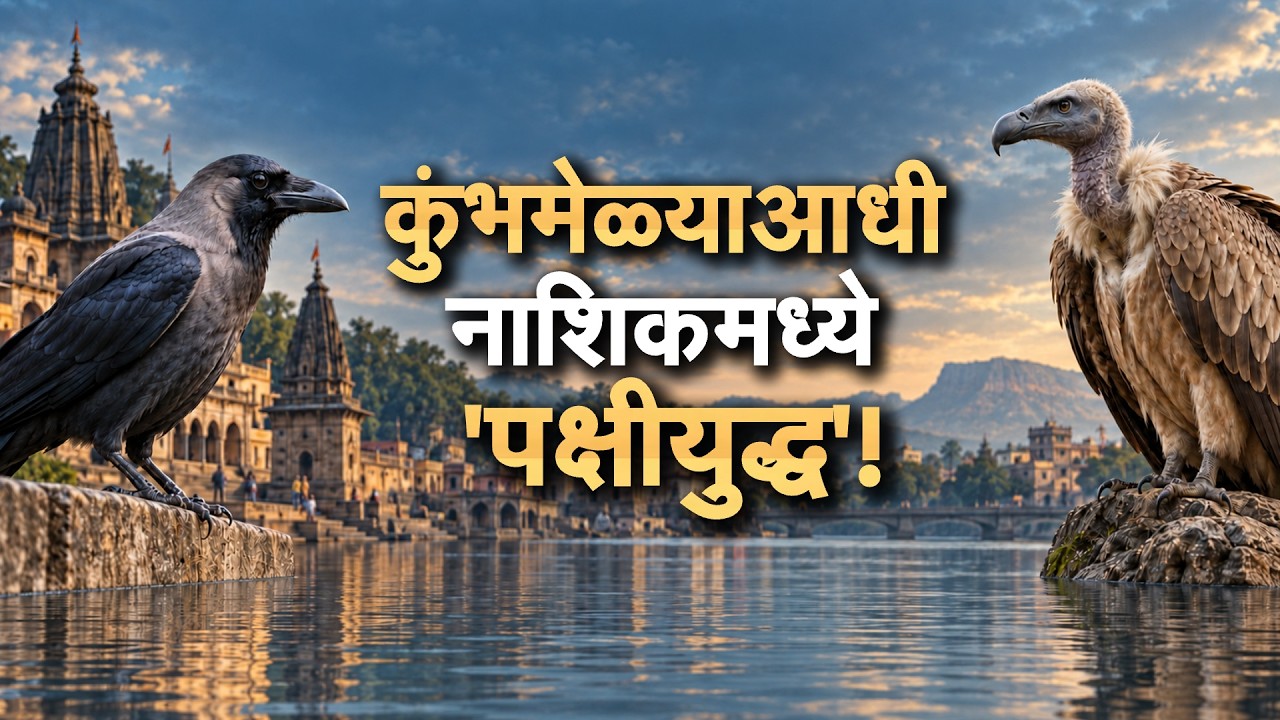 Special Report| कुंभमेळ्याआधी नाशिकमध्ये 'पक्षीयुद्ध'!; कावळा की गिधाड, कोण होणार नाशिकचा शहर पक्षी?