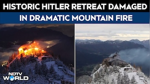 Hitler's Eagle's Nest Engulfed In Flames: Arson Suspect Detained As Historic Landmark Burns
