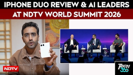 iPhone Duo Review & AI Leaders at NDTV World Summit 2026 | Tech360