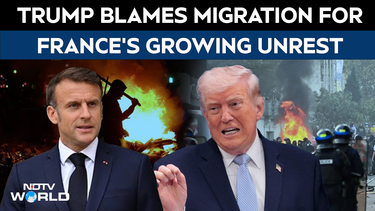 Donald Trump Slams France's Migration Policy, Claims Police Are Not Allowed To Act