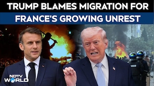 Donald Trump Slams France's Migration Policy, Claims Police Are Not Allowed To Act