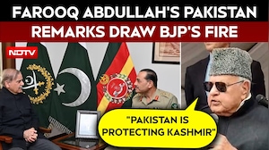 Farooq Abdullah News | "Pakistan Is Protecting Kashmir": Farooq's Remarks Draw Sharp BJP Reaction