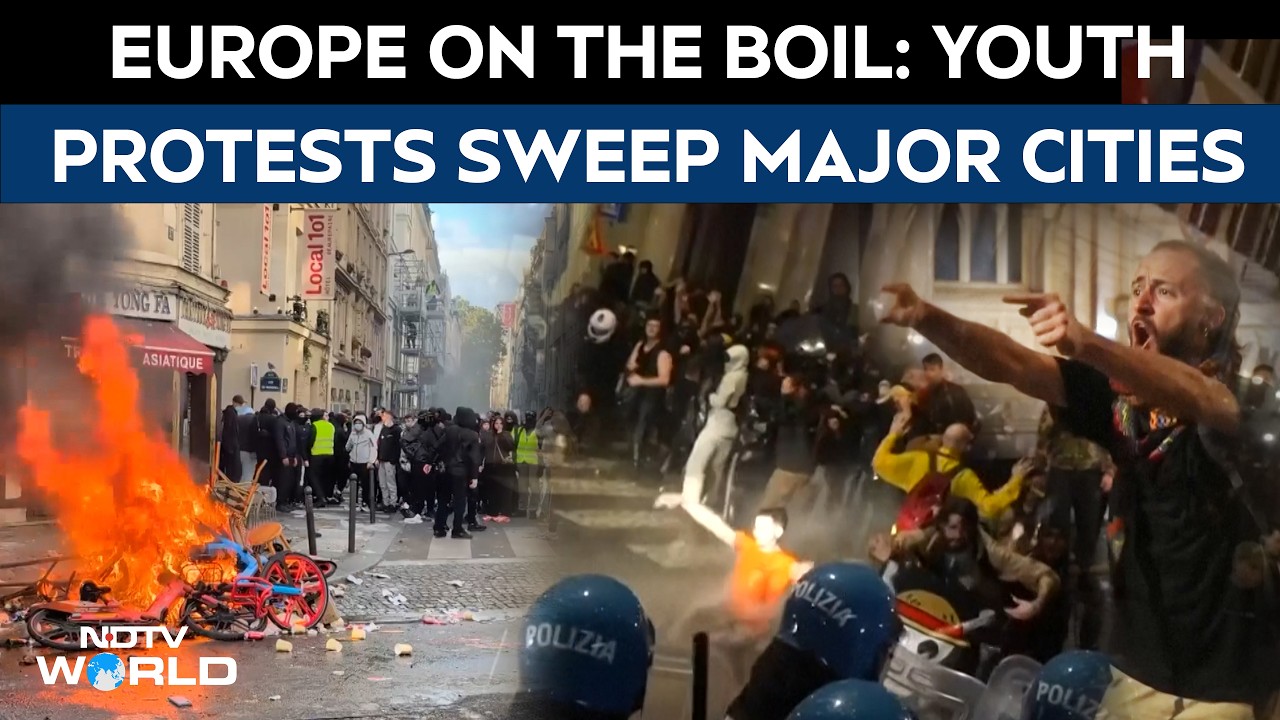 Europe Faces A Wave Of Unrest As Demonstrators Take To The Streets Across Major Cities