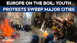 Europe Faces A Wave Of Unrest As Demonstrators Take To The Streets Across Major Cities