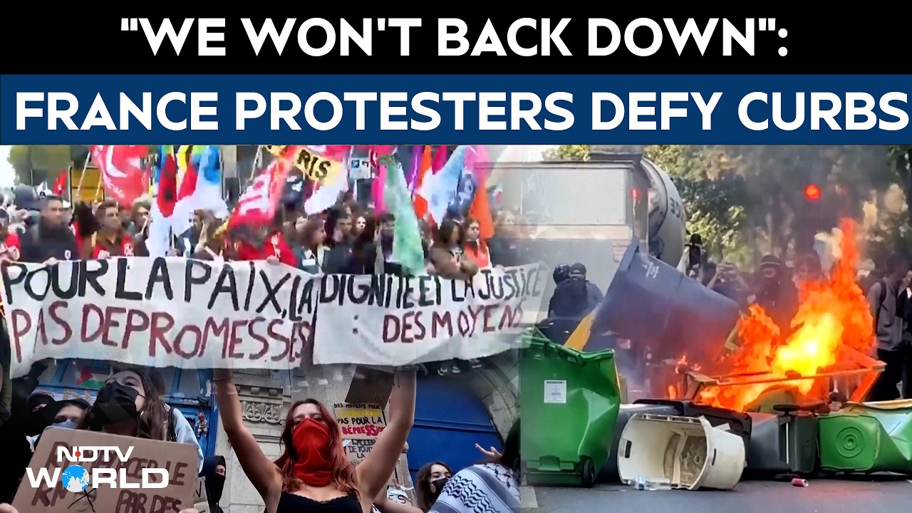Anger Returns To France's Streets As Rising Costs & Education Funding Fuel Protests