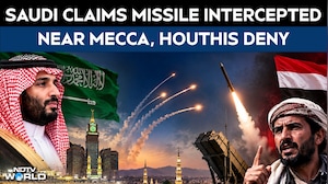 Saudi Vs Houthis | Saudi Claims Missile Interceptions Near Mecca, Medina, Houthis Call It 'Huge Lie'