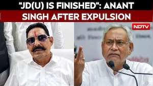 "JD(U) Is Finished": Anant Singh's Sharp Attack After Party Expulsion