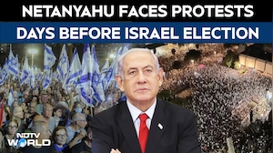 Israel Netanyahu | Netanyahu Faces Protests As Thousands Of Israelis Rally Days Before Election