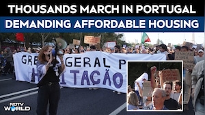 Portugal Protest | Thousands March In Portugal Demanding Affordable Housing For All