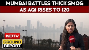 Mumbai News | Mumbai Battles Thick Smog As AQI Rises To 120