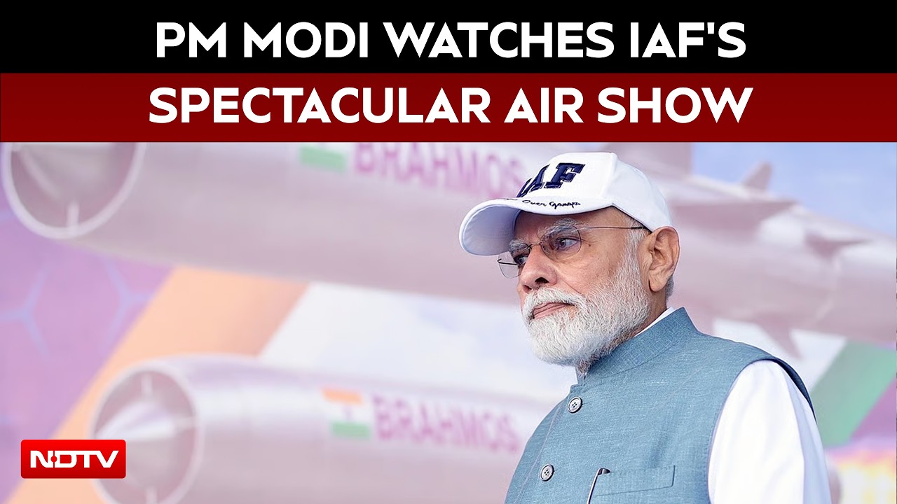 94th Air Force Day | PM Modi Watches IAF's Spectacular Air Show In Varanasi