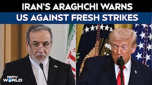US Iran War | Iran's Araghchi Warns US Against Fresh Strikes, Says Policy Won't Change