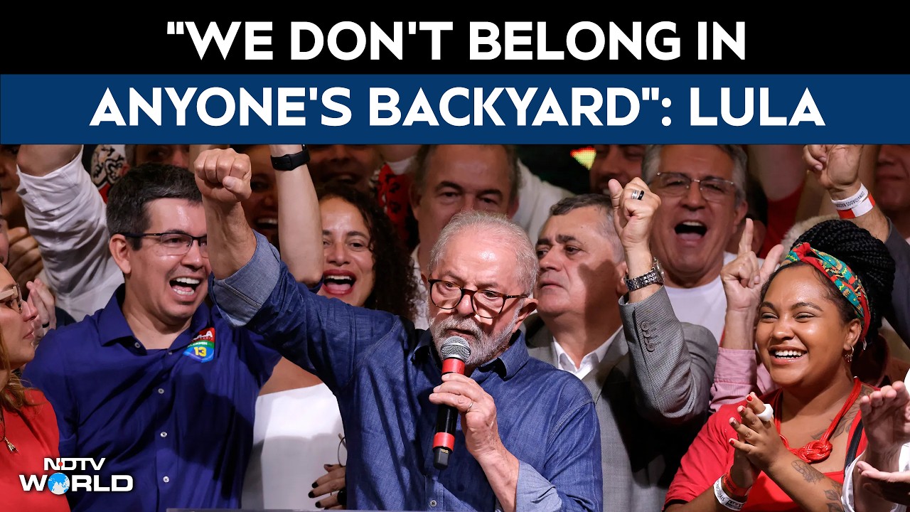 Lula Wins Historic Fourth Term As Brazil President: “We Don't Belong In Anyone's Backyard”
