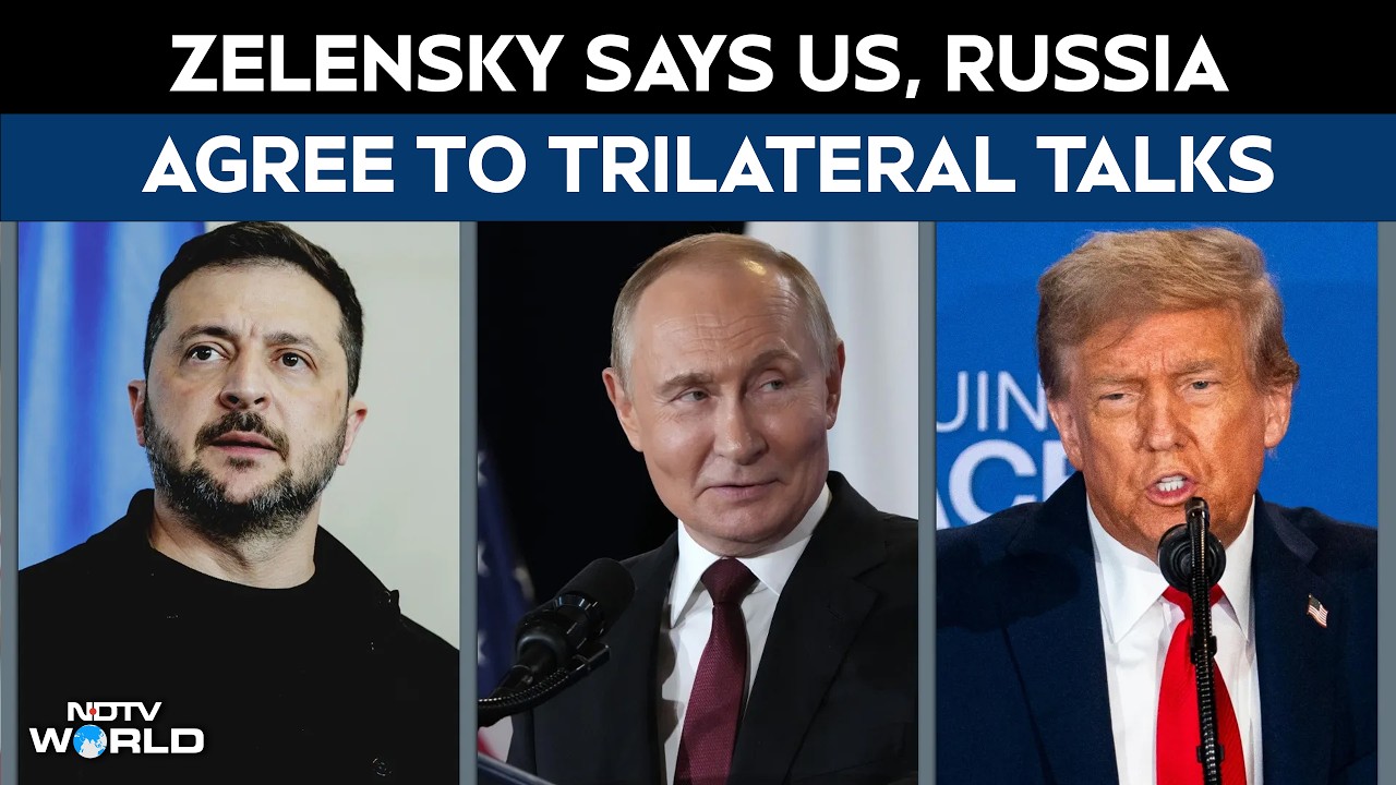 Ukraine War: Zelensky Says US, Russia Agree To Trilateral Talks In November