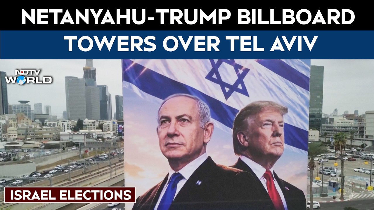 Israel Elections: Netanyahu Touts Trump Backing, Hints At Renewed Iran War