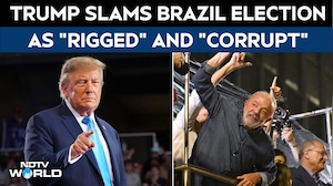Donald Trump Slams Brazil Election As "Rigged" And "Corrupt" After Lula Wins