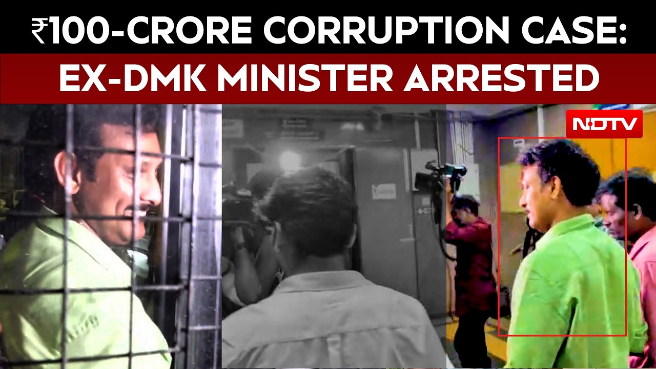 Ex-Tamil Nadu Minister Anbil Mahesh Arrested In Alleged ₹100-Crore Corruption Case