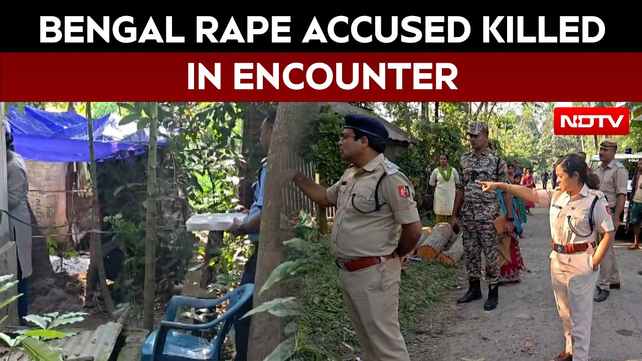 West Bengal Rape Accused Killed After Allegedly Snatching Officer's Revolver And Opening Fire