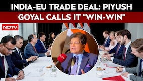 India-EU Free Trade Agreement: Piyush Goyal Calls Proposed Deal A Win-Win In NDTV Interview