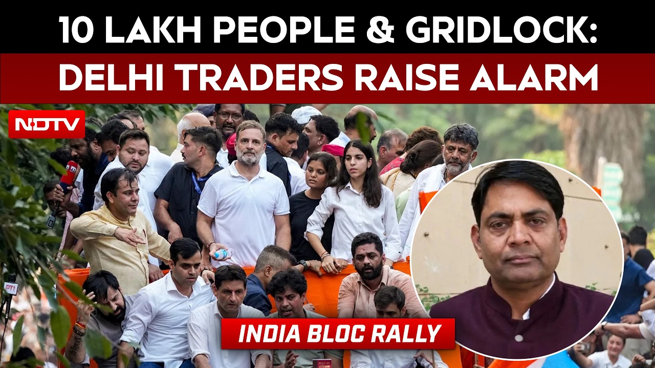 'Million People In 20,000 Vehicles': Delhi Traders' Protest After Diwali Note