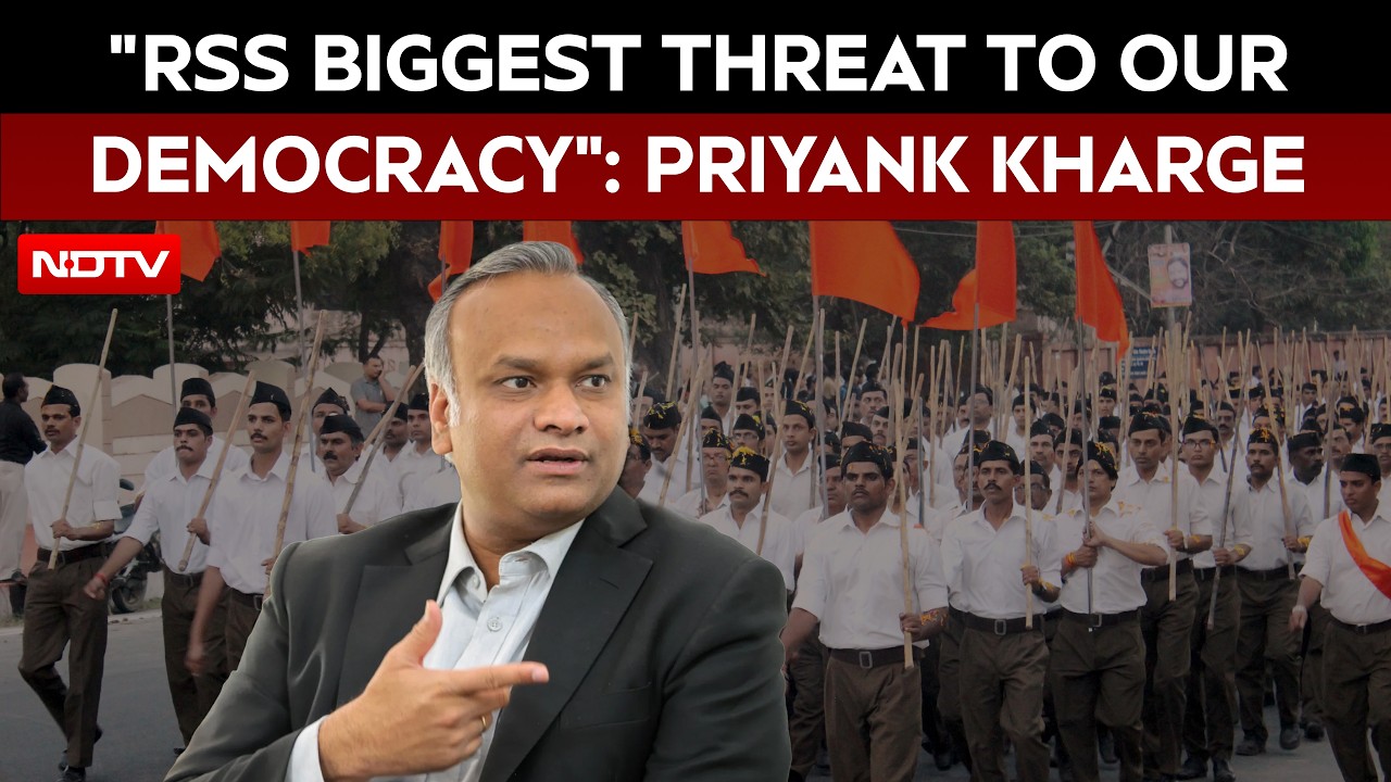 Priyank Kharge Calls RSS &ldquo;Biggest Threat To Democracy&rdquo;, Questions Who Is Funding The Organisation