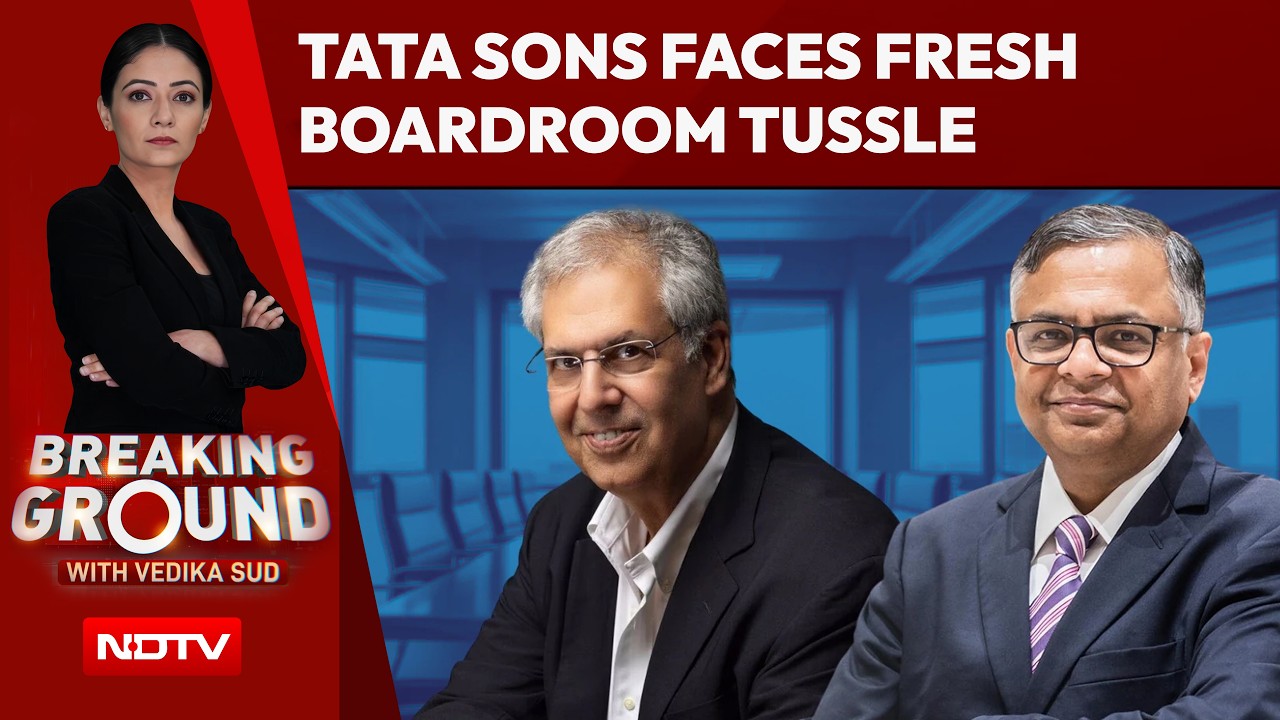 Tata News | Noel Tata Contests N Chandrasekaran's Reappointment, Flags TVS Motor Dealings