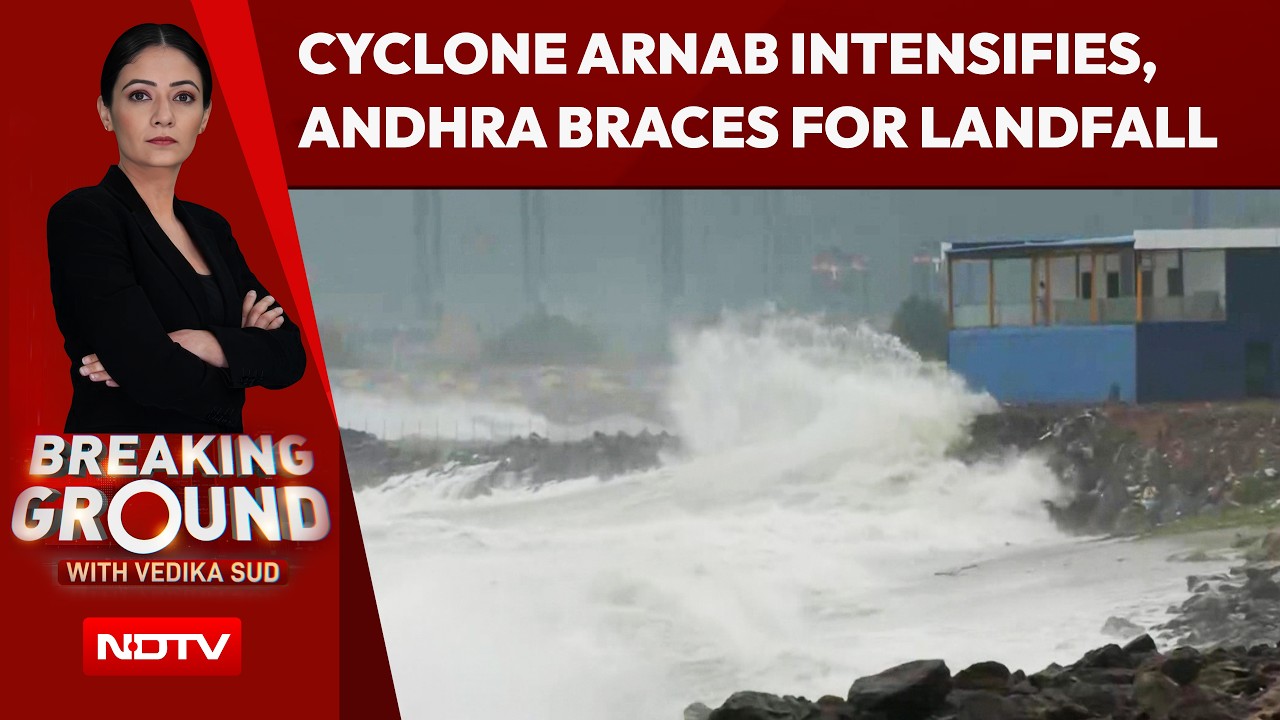 Cyclone Arnab Intensifies Into Very Severe Cyclonic Storm, Expected to Cross Andhra Coast on Oct 28