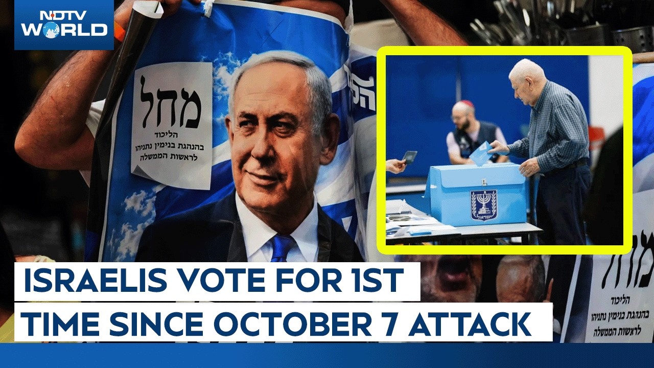 Israel Elections | Israel Votes In First Election Since October 7 Hamas Attack, Gaza War