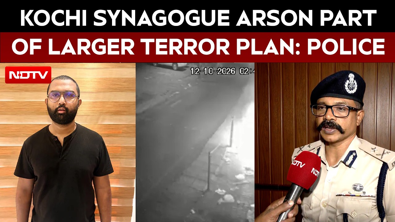 Kochi Synagogue News | Arson Near Kochi Synagogue Was "Test Run" For Multi-State Terror Plots: Cops