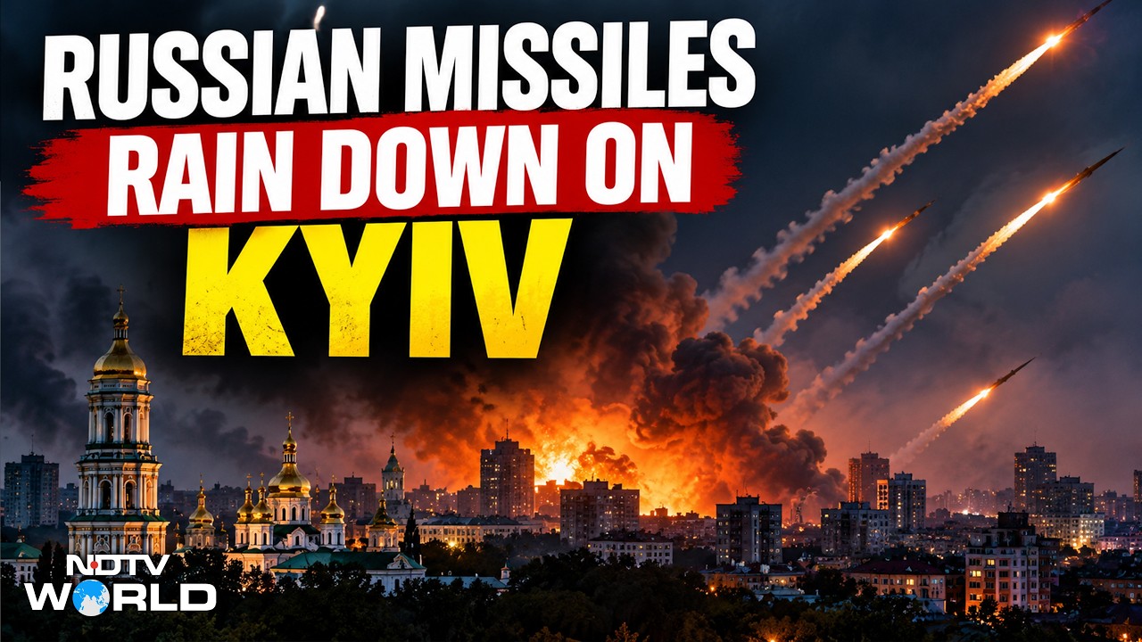 Russia Attacks Ukraine | Russia Strikes Kyiv Hours Before Truce Begins in War-Ravaged City Oleshky