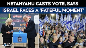 Benjamin Netanyahu Casts Vote, Says Israel Faces A 'Fateful Moment' | Israel Election 2026