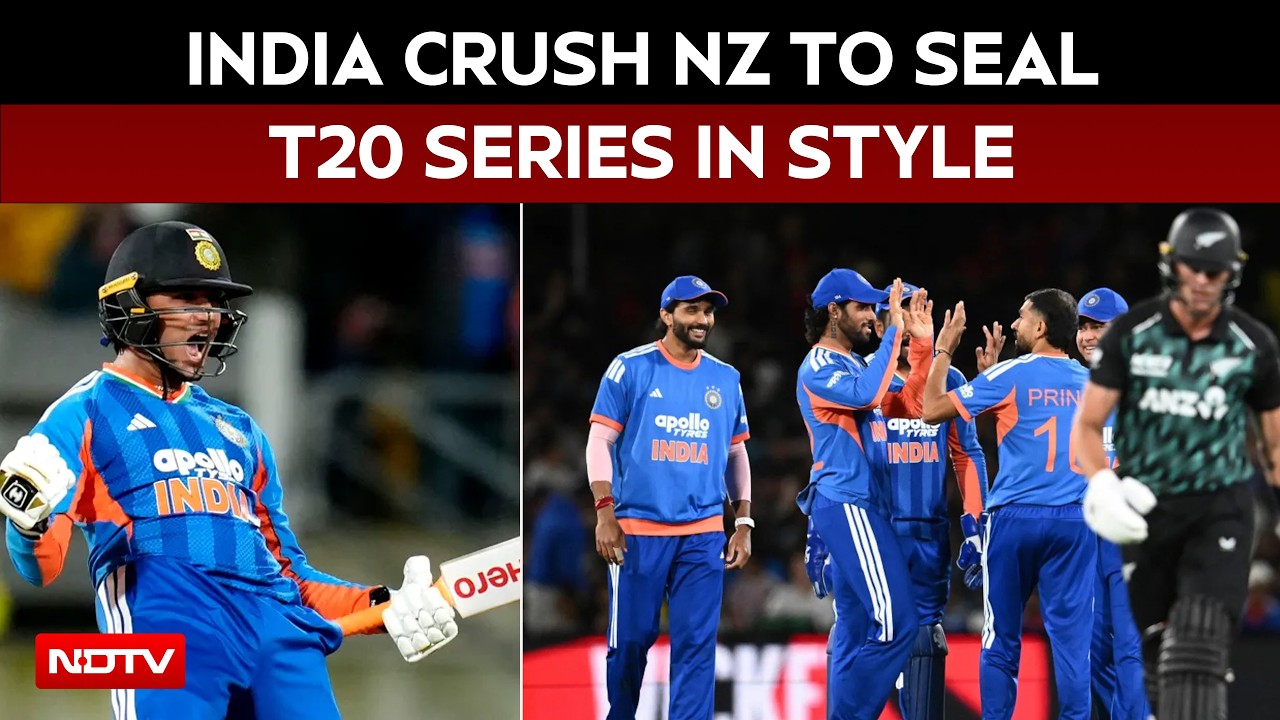 India Wins T20I Series Against NZ: Abhishek-Blitz Powers India To Series Win Over New Zealand