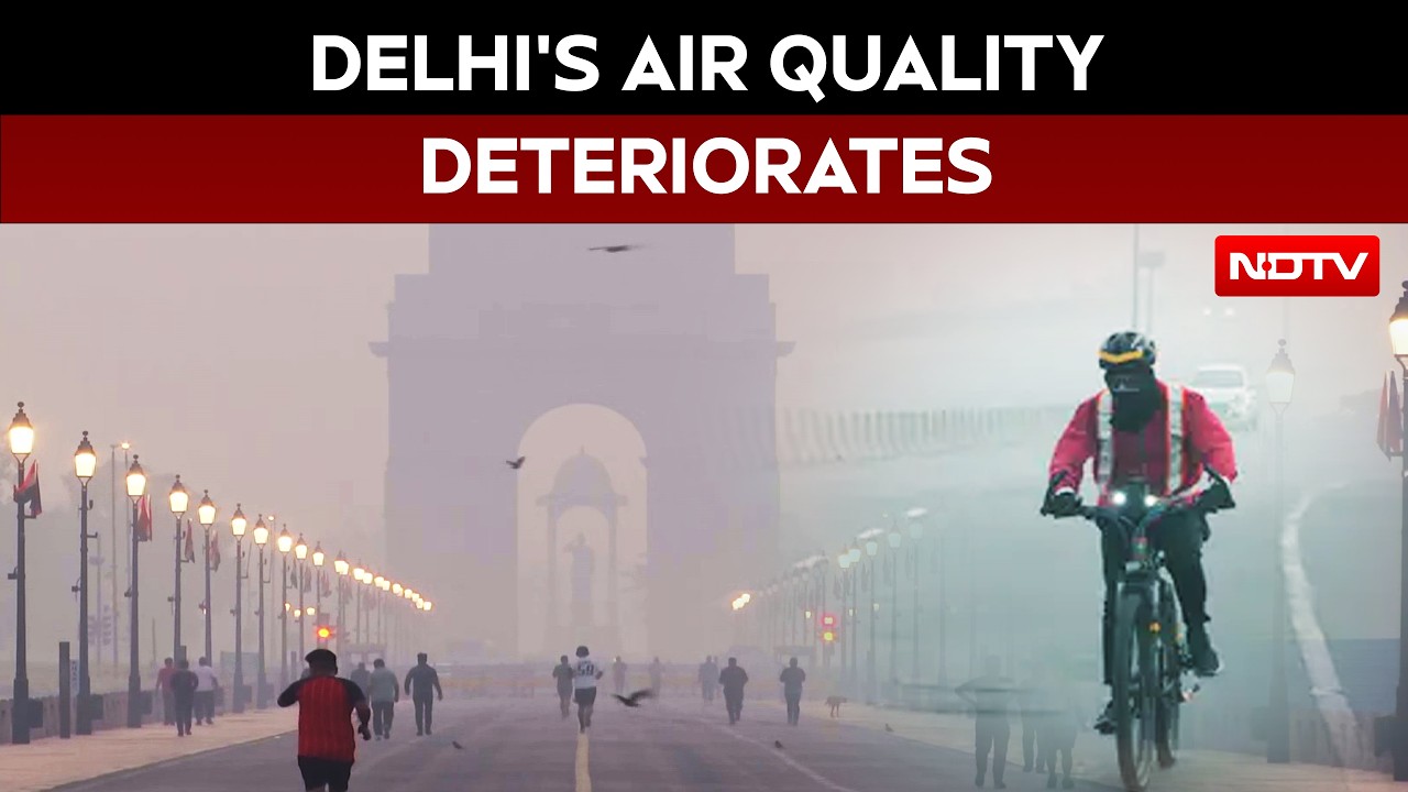 Delhi Air Pollution: Delhi Air Quality Deteriorates, Pollution Curbs Deployed
