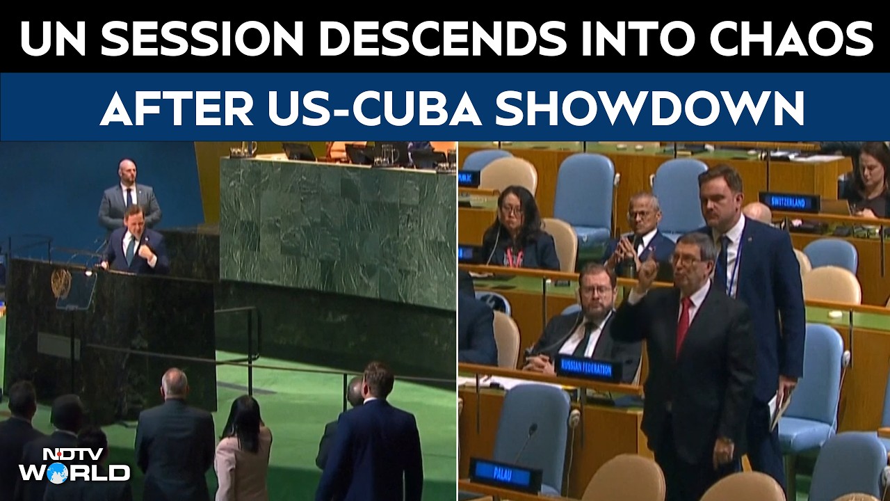 "You're A Liar!": UNGA Session Descends Into Chaos After US-Cuba Showdown | United Nations