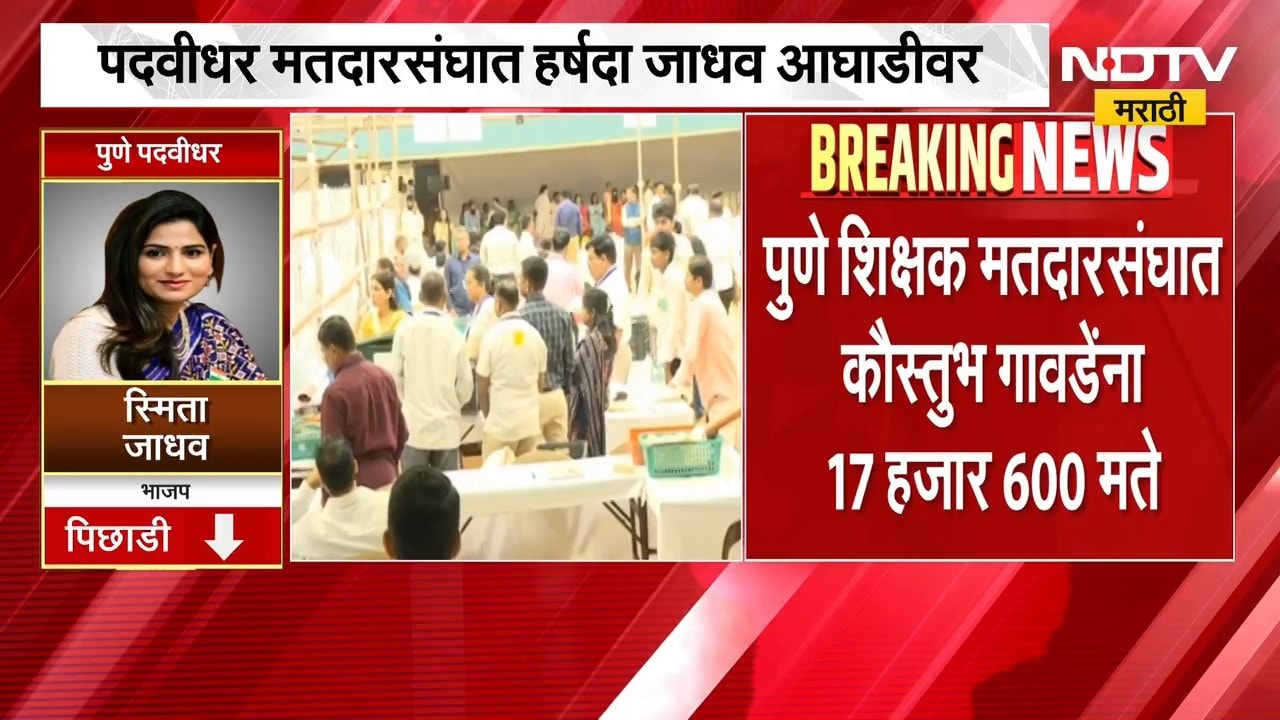 Pune Vidhan Parishad Result | पुणे शिक्षक आणि पदवीधरमध्ये कोण आघाडीवर? पाहा आताचे अपडेट्स