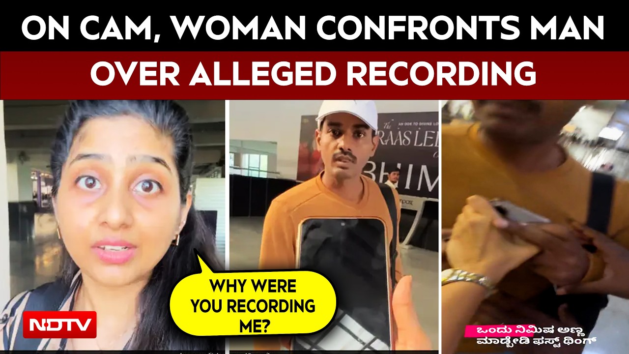 "Why Were You Recording Me?" Woman Confronts Man On Bengaluru Metro