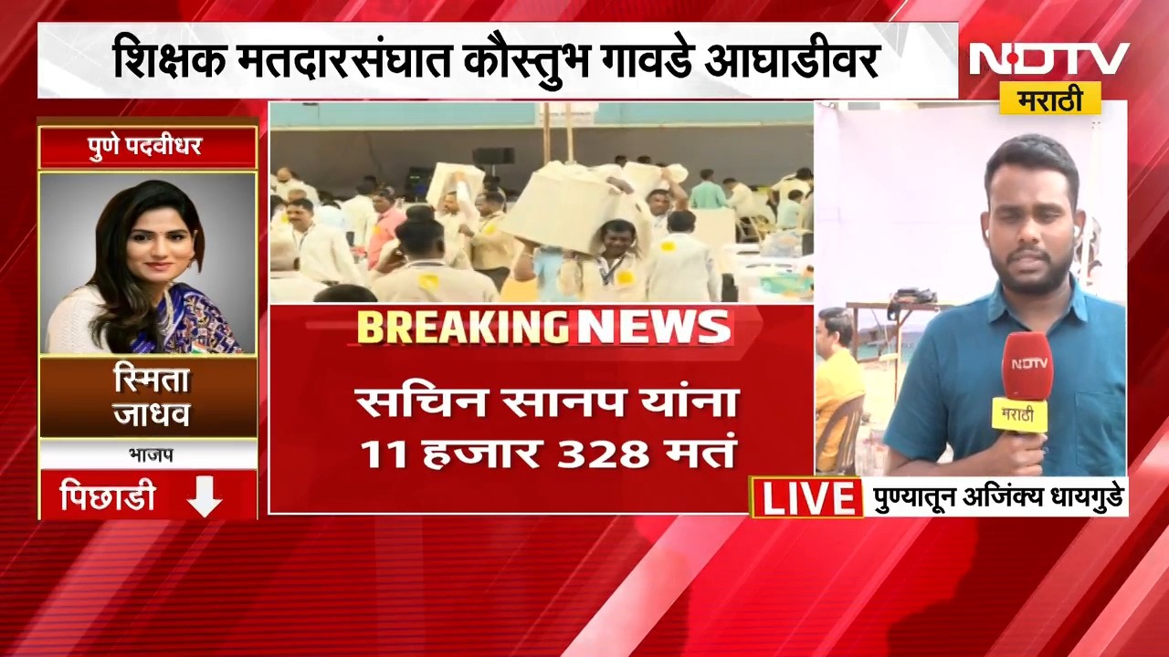Vidhan Parishad Election Result| पुणे आणि मराठवाडा निवडणुकीत काय घडतंय? निकालाचे सुपरफास्ट अपडेट्स