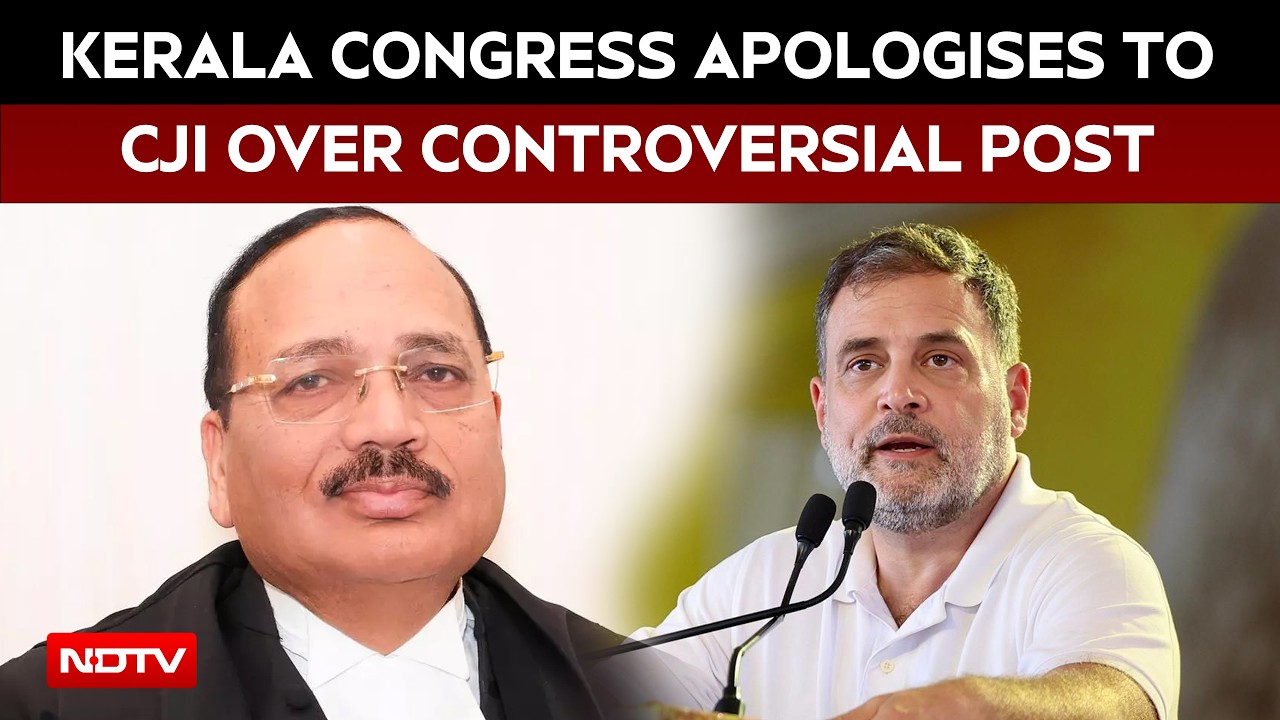 Kerala Congress Apologises To Chief Justice Surya Kant Over Controversial Post