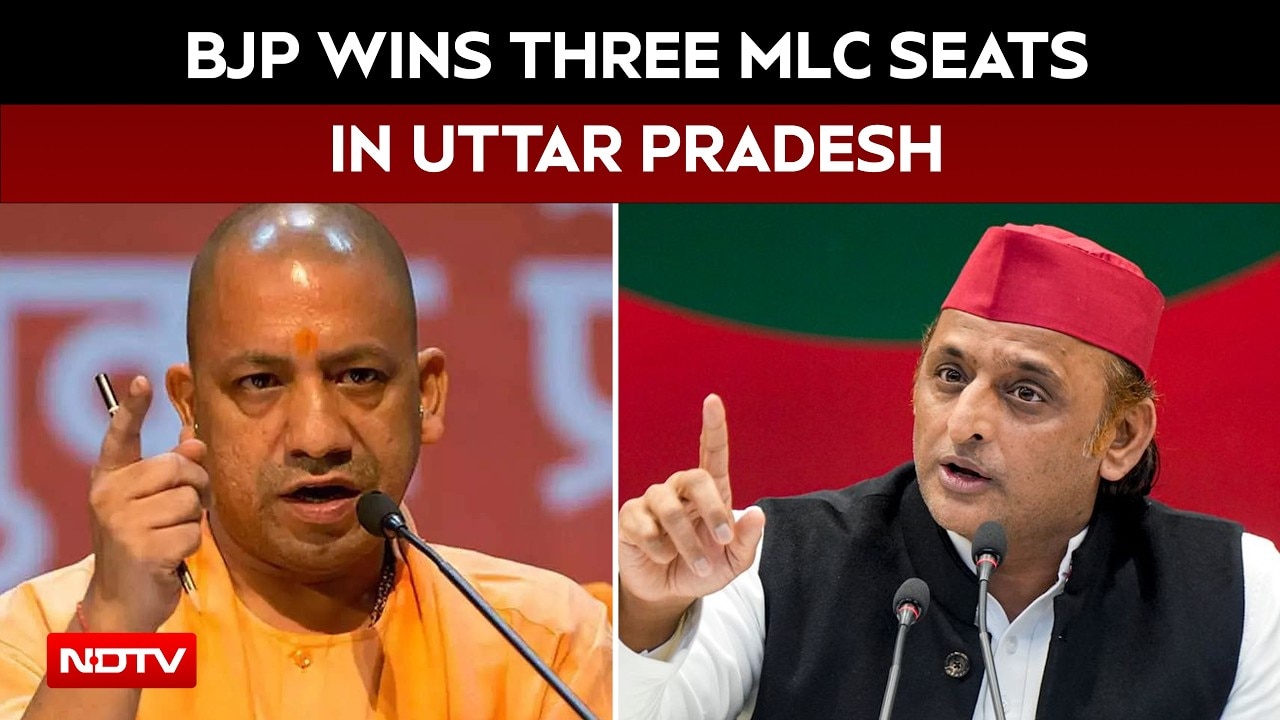 UP Election: BJP Wins Three MLC Seats In Uttar Pradesh