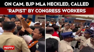 On Cam: BJP MLA Munirathna Heckled, Called 'Rapist' By Congress Workers In Bengaluru