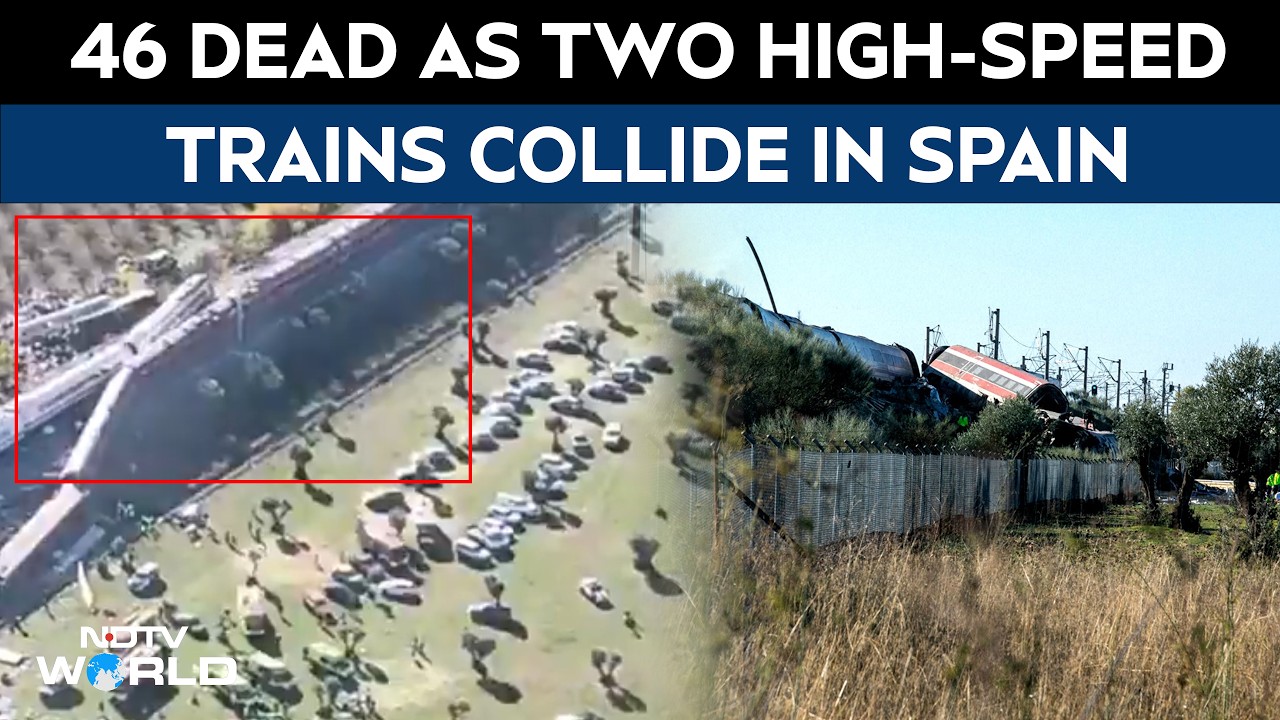 Spain Train Accident | 46 Killed In Collision Between 2 High-Speed Trains In Spain