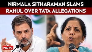 Nirmala Sitharaman Hits Back at Rahul Gandhi Over Tata Charge, Says "Don't Politicise Every Issue"