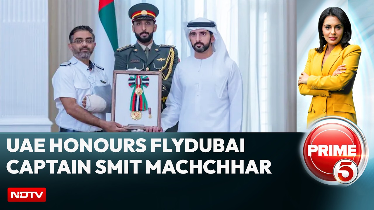 Flydubai Hijack | UAE President Honours flydubai Hero Captain, Crew For Courageous Actions