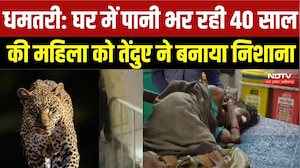 Chhattisgarh Leopard Attack: धमतरी में 40 साल की महिला पर तेंदुए का हमला, गांव में हड़कंप | Breaking