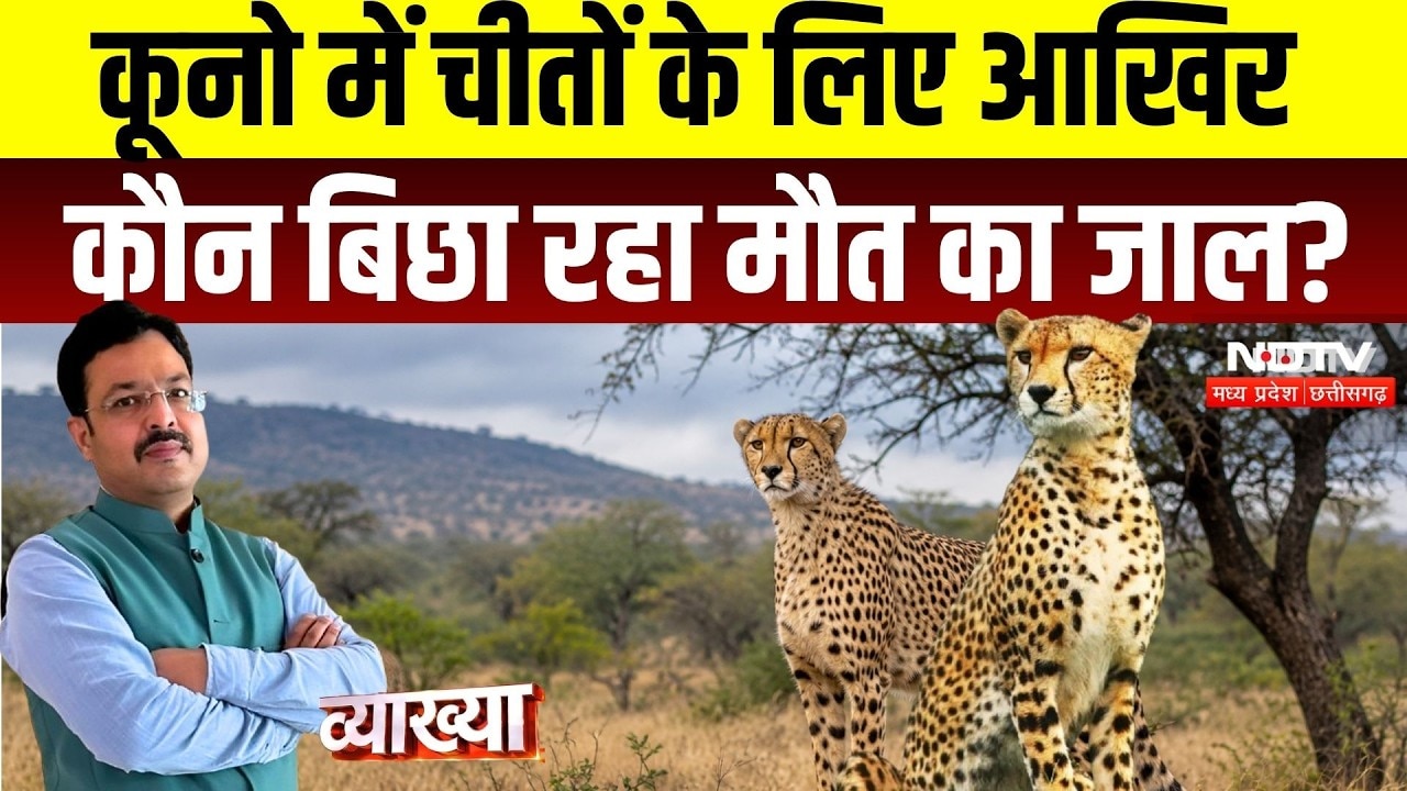 Vyakhya With Kapil Sharma | Kuno Cheetah Death: कूनो में चीतों के लिए आखिर कौन बिछा रहा मौत का जाल?