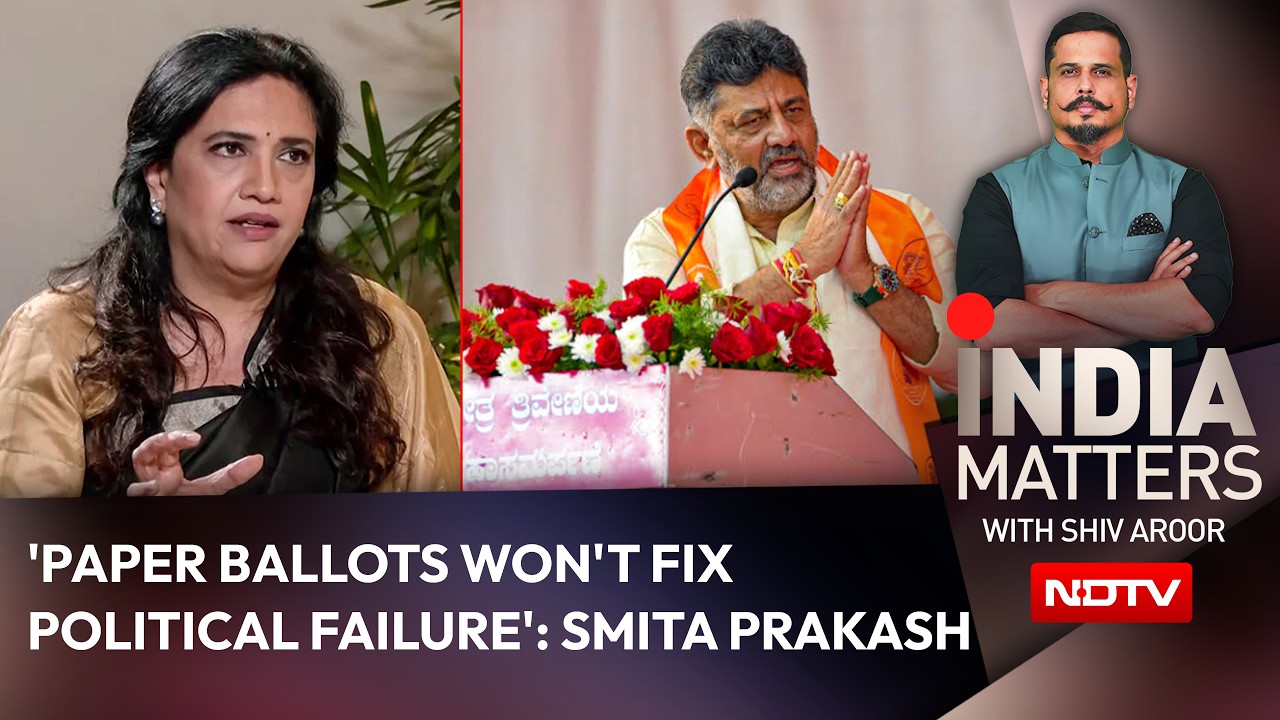 'Paper Ballots Are No Cure For Political Failure': Smita Prakash On Congress's MLC Poll Setback