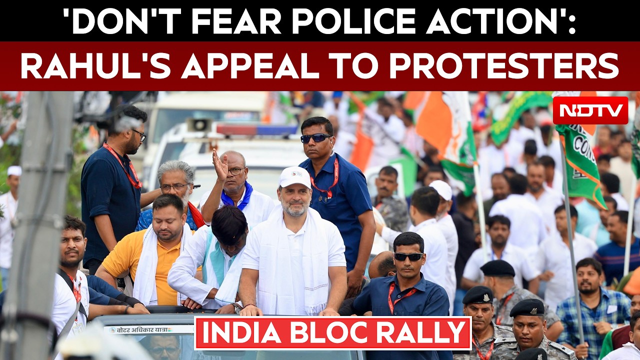 Rahul Gandhi Appeals To Citizens And Students To Join INDIA Bloc's Ramlila Maidan March