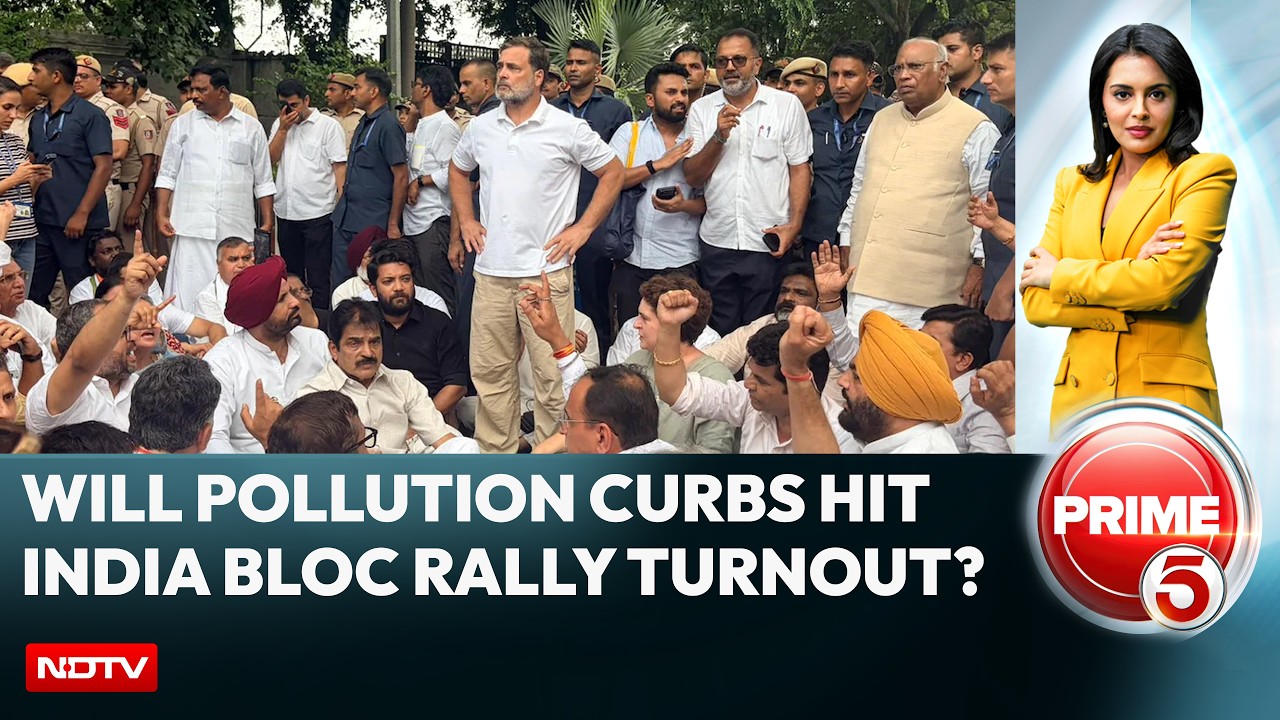 INDIA Bloc Rally On Nov 1: Will Delhi’s BS-VI Curbs Hit Turnout?